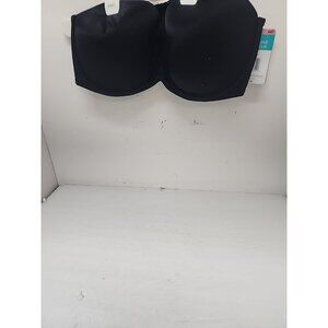 Radiant  Women's 74325 Full Figure Comfort Bra Underwire Black 40D New!!